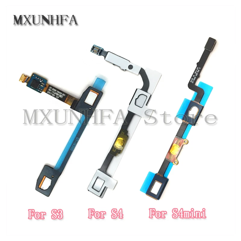 

Home Menu Button Flex Cable For Samsung Galaxy S3 S4 Mini i9300 I9500 I9505 i9190 i9195 Return Key Ribbon Replacement Parts