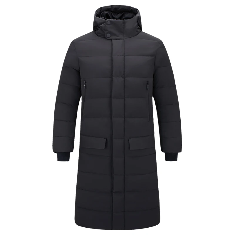 Зимняя мужская куртка с длинным капюшоном, Толстая теплая парка, ветровка, куртки, камуфляж, Армейский Камуфляж, мужское зимнее пальто в стиле милитари, 4XL 5XL