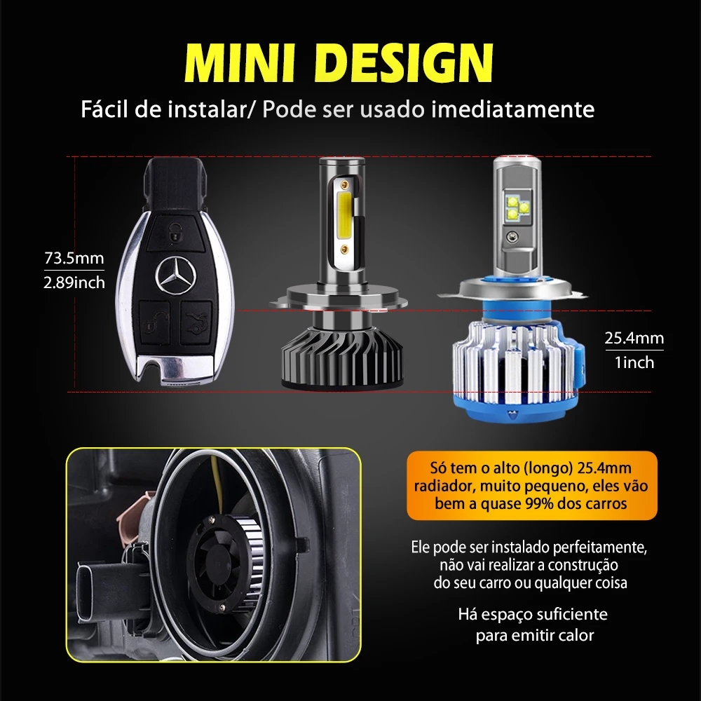 LED Car Headlights Bulbs Headlamps Fog Lights for Car