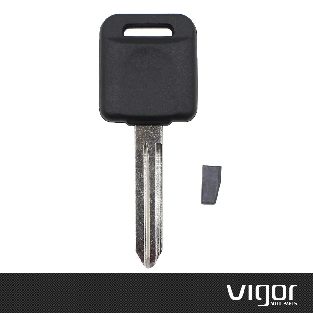 Replacement Key Shell Ignition Chipped Transponder with Chip 46 Key for