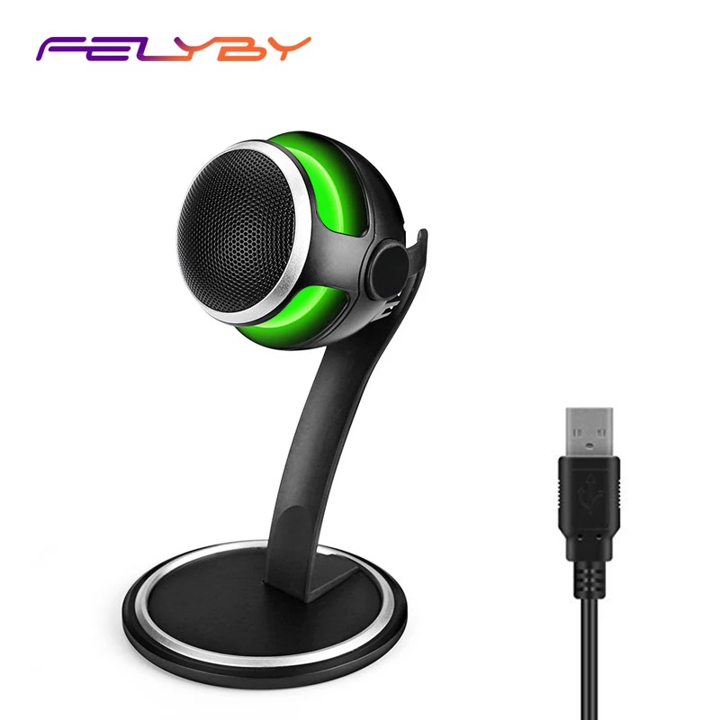 

FELYBY STORM Professional Studio Condenser Games Microphone for Chatting/YouTube/Recording Monitoring Microfone Desktop Mic