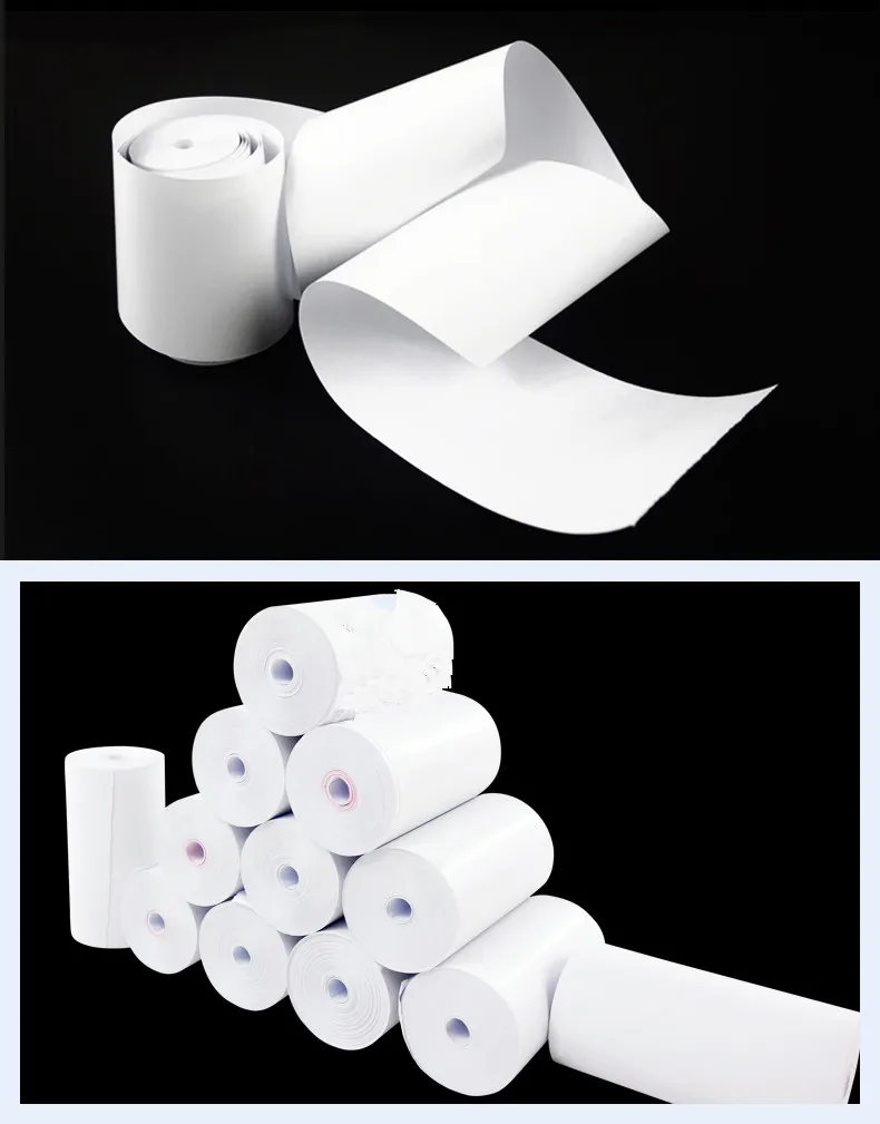Rolo de Papel para Pos Dinheiro até o Rolo Frete Grátis Handheld Recibo Móvel 80mm Bluetooth Impressora Térmica Coreless 15 Pçs 80x30mm 3 Frete grátis 15 pçs 80x30mm handheld recibo rolo de papel para pos móvel 80mm bluetooth impressora térmica