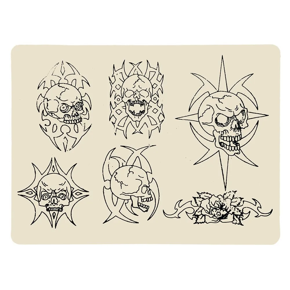 5pcs/lot 8 x 6 Inch Tattoo Practice Skin Sheet Mix Sheets Needle Tattooing  Accessories Body Art For Tattoo Beginner|art female|art seashellsart kits  for adults - AliExpress