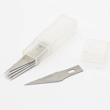 11#/10#10 шт Лезвия для резьбы по дереву инструменты гравюра скульптура нож скальпель режущий инструмент PCB ремонт ручные инструменты