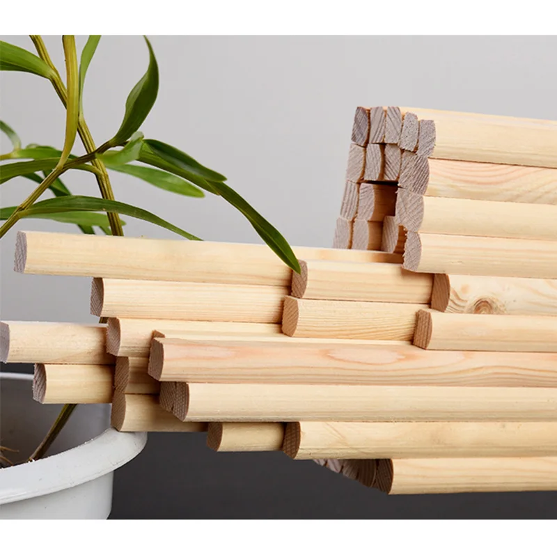 50 см длина деревянная палочка для фото подвесная Рамка DIY минималистичный плакат прокрутка живопись вешалка рамки стены Искусство Декор