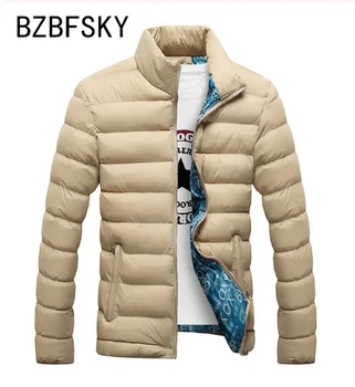 

2019 New Winter Jackets Parka Men Autumn Winter Warm Outwear Brand Slim Mens Coats Casual Windbreaker Quilted Jackets Men M-6XL