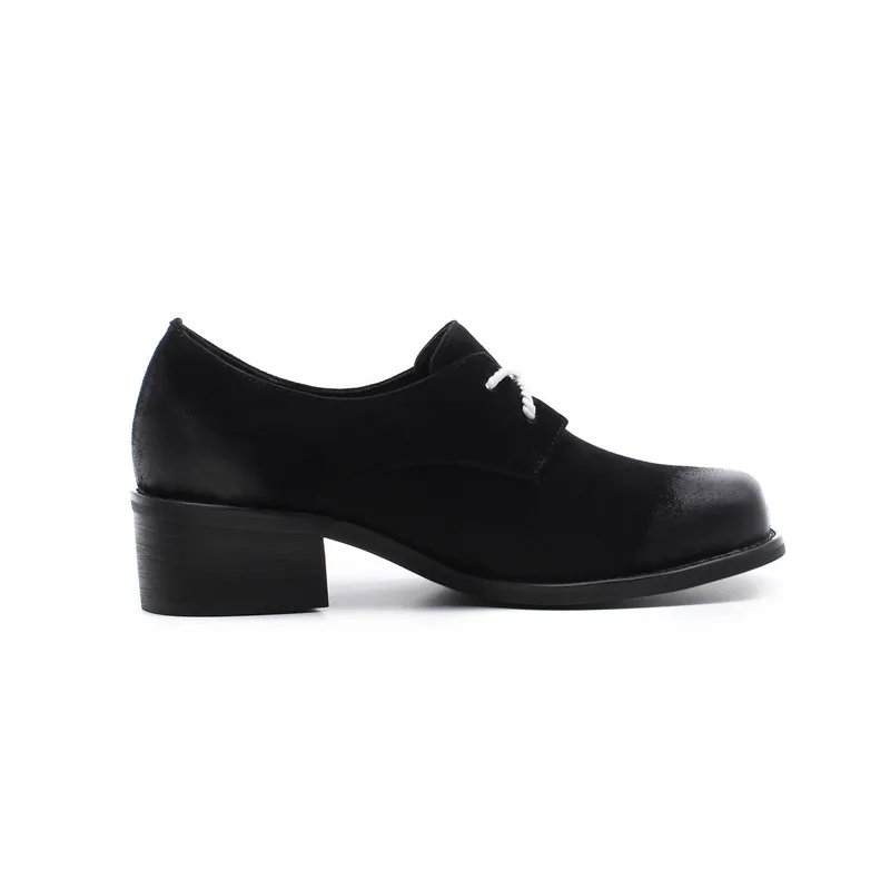 wine Noir Carré Consise 33 Printemps 2018 Glissent Talon Sur Nouveau 40 Liée Automne Med Chaussures Moonmeek Taille Pompes Femmes Croix Cuir Bout En Red Kid Suede 7gqW1cSz