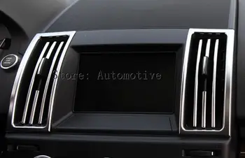 

Chrome Interior Air Outlet Cover Trim For Land Rover Freelander 2 2008-2017 Accessory,Car Styling