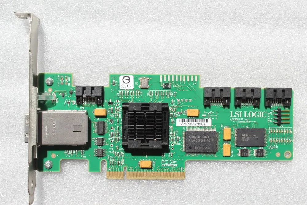 

RaidStorage SAS HBA Controller Part number: 25R8070 25R8071 SAS3444E L3-00124-01F 3Gb/s Used Card