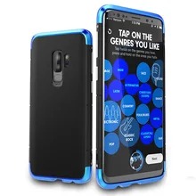 

Case for Samsung Galaxy S9 Plus Luxury Metal aluminum + PC back cover capa for Samsung S9 Plus S9+ 6.2'' Phone Cases