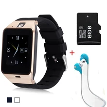 High Quality GV18 Bluetooth Smart Watch Support GSM Sim TF Card for Android Samsung phone support G-SENSOR Caculator Smart Watch