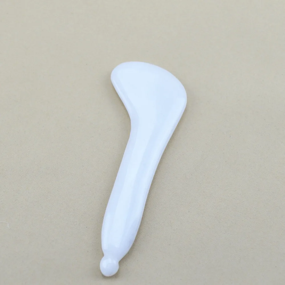 5 Pcs natural white jade scraping plate with acupuncture stick facial massage Guasha board back scrapping massage health care 5 Pcs natural white jade scraping plate with acupuncture stick facial massage Guasha board back scrapping massage health care