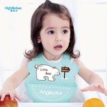 Новинка; детские нагрудники; водонепроницаемые Мягкие Силиконовые Слюнявчики для кормления; Слюнявчики для новорожденных; фартуки с рисунком; детские слюнявчики из пищевого силикона