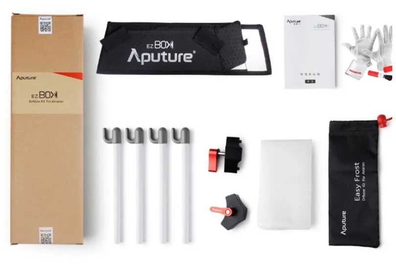 

Aputure Easy EZ Box Diffuser softbox Kit for HR672S HR672W HR672C AL-528S AL-528W AL-528C led light