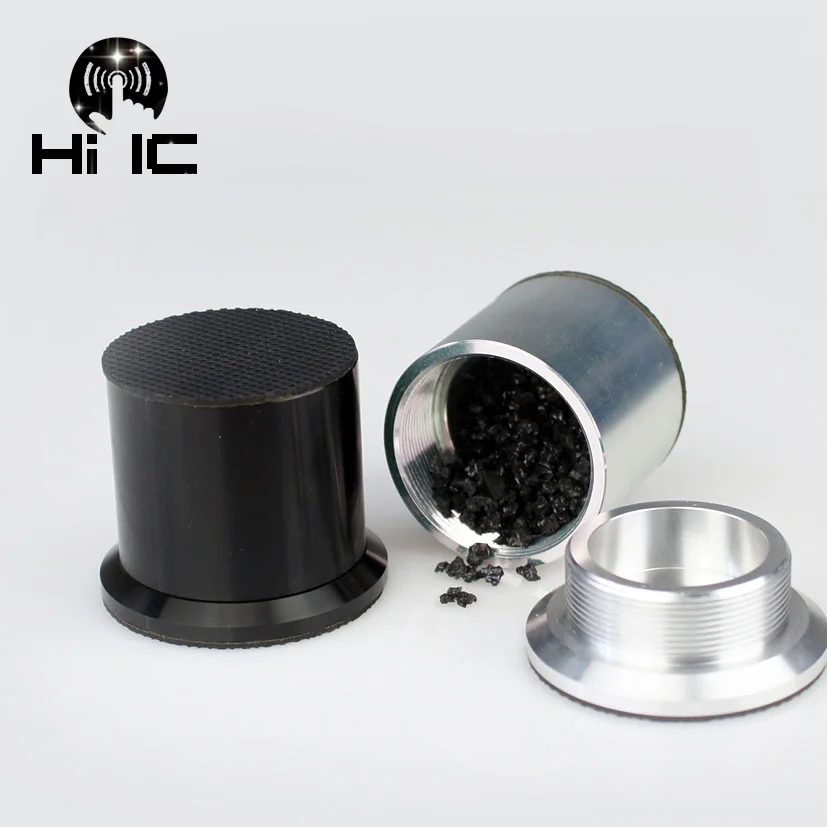 

HIFI Speakers Amplifier Chassis Tourmaline Sand Filling Anti-shock Shock Absorber Feet Foot Pad Pin Vibration Absorption Stands