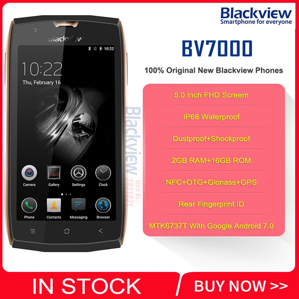 Blackview BV7000 IP68 Waterproof smartphone 5.0\