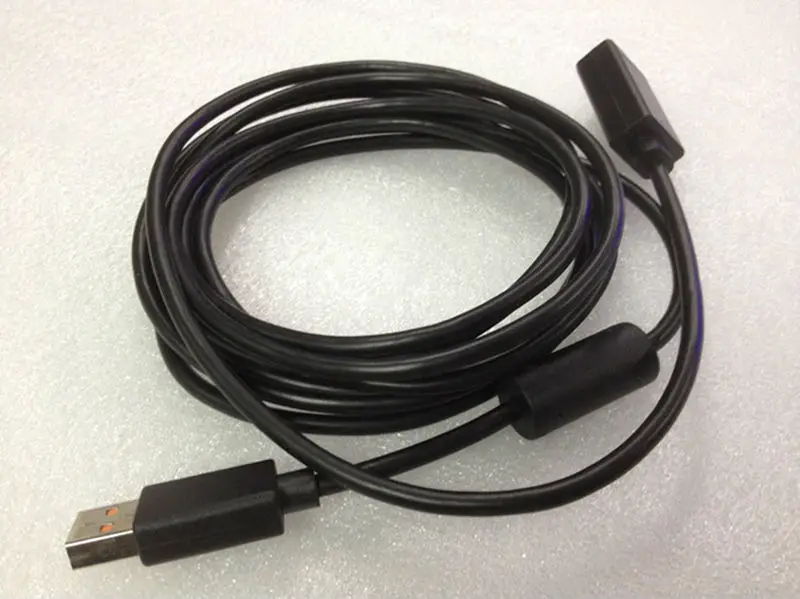 

High quality NEW 2.75M Power Supply Charger Extension Cable Line for Xbox 360 Slim Kinect Sensor Extended Cord free shipping