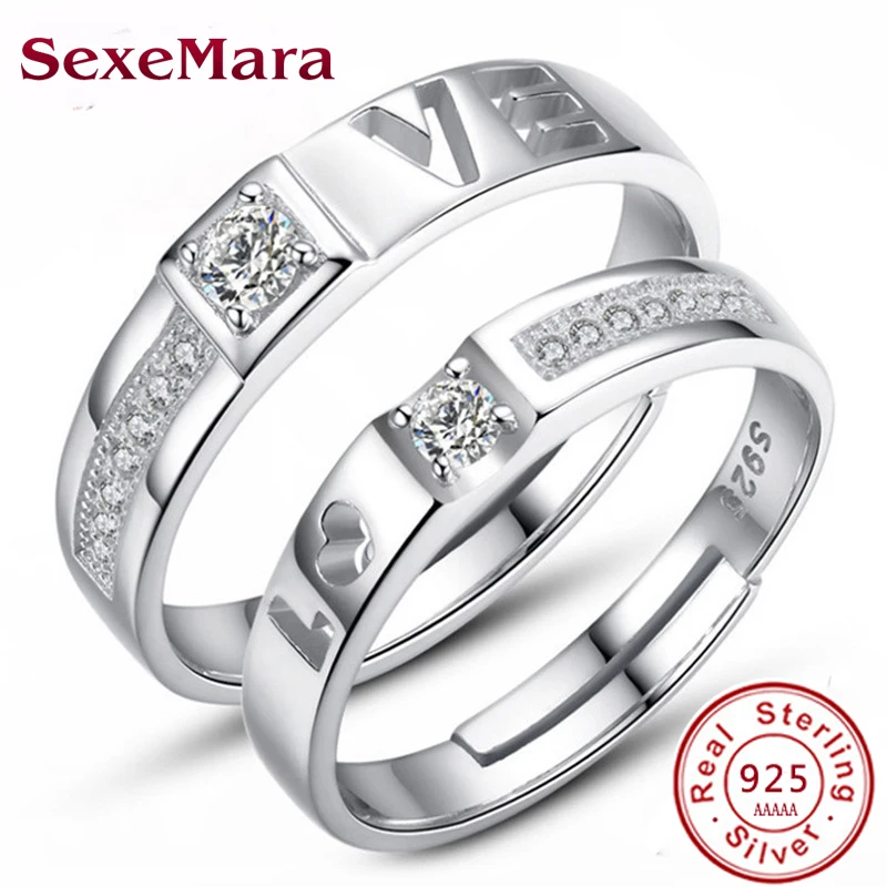 star wars rings i love you i know couple rings 925 silver lovers ring valentines day - Star Wars Wedding Ring star wars rings i love you i know couple rings 925 silver lovers ring valentines day - Star Wars Wedding Ring