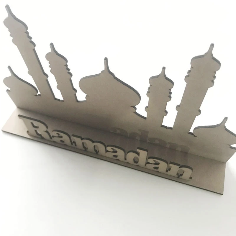 ИД Мубарак Декор Рамадан деревянное украшение для дома Рамадан Карим деревянные подвесные украшения Исламские мусульманские предметы декора