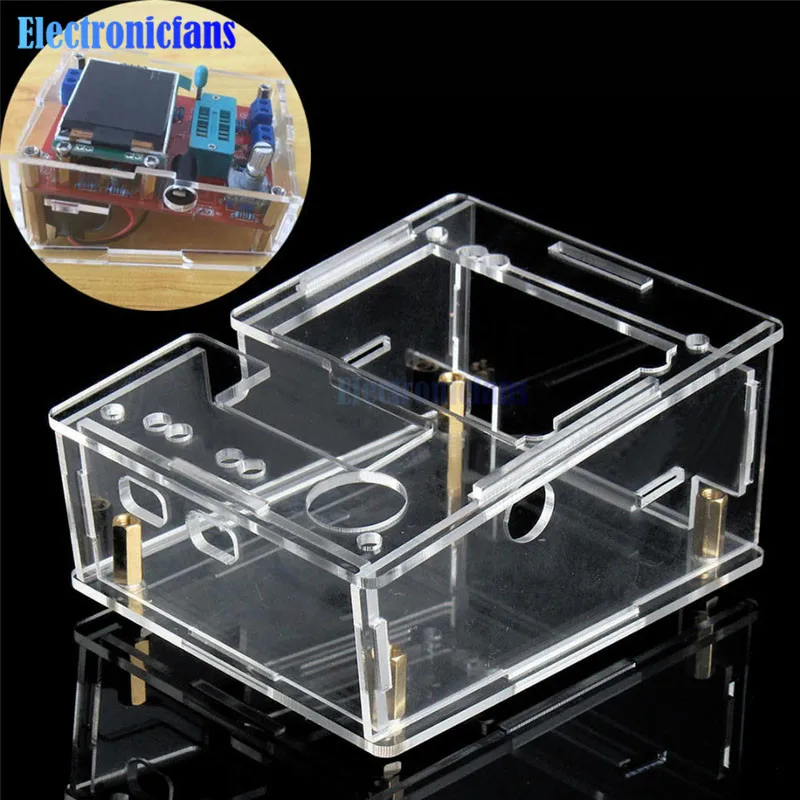 

Case Shell for TFT GM328 Transistor Tester Diode LCR ESR Meter PWM Square Wave DIY Kit