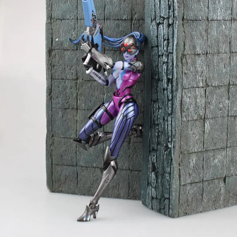 Аниме Фигурка Widowmaker Черная Лилия 7 &quot17 см OW Amelie Lacroix фигурка Коллекционная модель