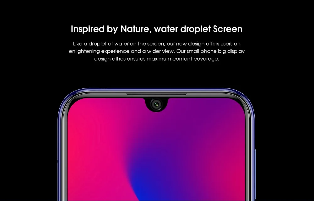 Elephone A6 мини смартфон 5,71 дюймов Waterdrop Экран Android 9,0 MT6761 4 ядра, 4 Гб оперативной памяти, 32 Гб встроенной памяти, 3180 мА/ч, 4G, мобильный телефон