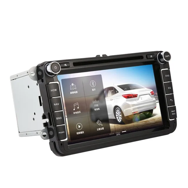 $US $84.05 8 inch Android Car Radio Stereo GPS Navigation Bluetooth USB SD Touch Car Multimedia Player Audio P