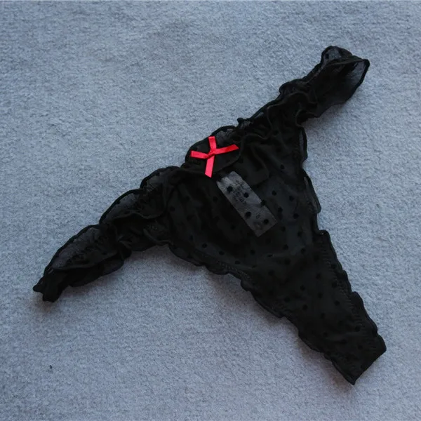 Voplidia Underwear Women Plus Size Sexy Lingerie Thongs and G String Lace Panties T-back Seamless String G-string PM041