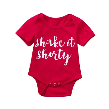 

SZYADEOU Newborn Infant Toddler Baby jumpsuit Summer Romper baby Girls Boys meisje clothes Outfits Sets Letter боди L5