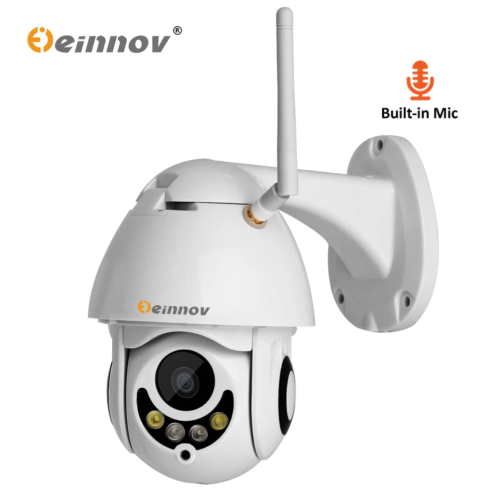 

Einnov 1080P 2MP PTZ IP Camera Home Wireless Security Camera Wifi 4X Zoom 2.8mm-12mm Audio Camera Outdoor Video Surveillance IR