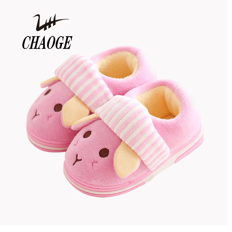 

2019 children's family in the autumn and winter indoor and cartoon warm child cotton slippers free shipping#1