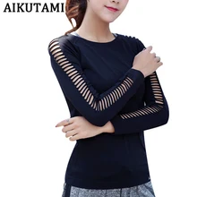 Черный полый Фитнес-топ Женская Спортивная кофта быстросохнущая женская рубашка с длинными рукавами для йоги для спортзала, для бега, тонкая футболка для бега