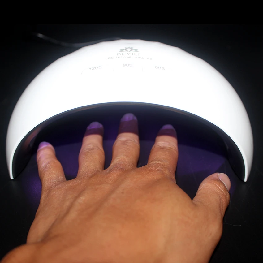 

UV Lamp For Nail For Lamp Drying Builder gel Low Heat Model Double Power Fast Manicure Nail Dryers Nail Dryer UV Lamp