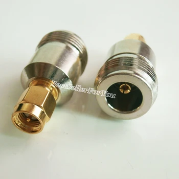 

1Pcs SMA Male Plug TO N Female Jack RF coaxial adapter connector for Antenna Router