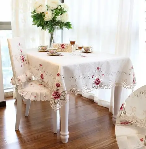 

Big size 145X220cm european style Embroidered table cloth free shipping wholesale