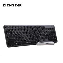 Zienstar Russia English letter 2.4G Wireless keyboard mouse combo with USB Receiver for Desktop,Computer PC,Laptop and Smart TV Zienstar Russia English letter 2.4G Wireless keyboard mouse combo with USB Receiver for Desktop,Computer PC,Laptop and Smart TV