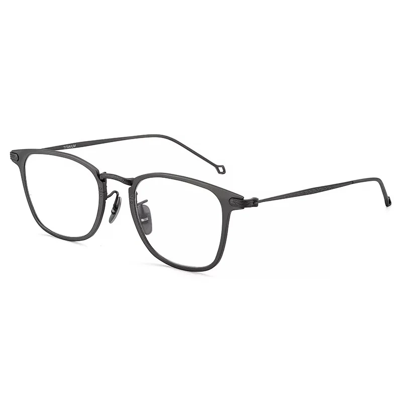 Очки в титановой оправе мужские|oculos de grau|brand prescription glassesmen optical |