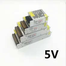 DC 5 В 2A 3A 5A 8A 10A 12A 20A 40A 60A 70A осветительный трансформатор светодиодный адаптер питания переключатель питания для светодиодных лент