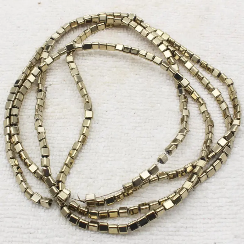 

Wholesale Natural 3mm Pyrite Triangle Beads 140pcs per strand,For DIY Jewelry Making !We provide mixed wholesale for all items!