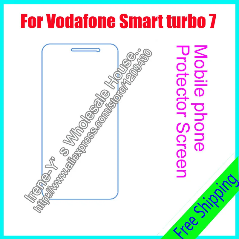 3 шт./лот для vodafone smart turbo 7 высокая очистить глянцевая защитная пленка экран