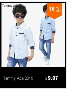 Tammy Ada/блузки в клетку для девочек 6, 8, 12 лет, Детские рубашки с длинными рукавами, платье Топы, детские длинные блузки школьная детская одежда, блузки