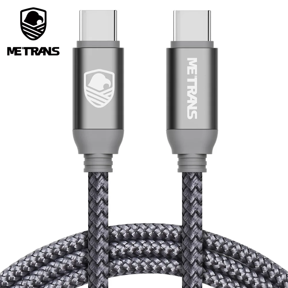 

Metrans USB Type C To USB C Cable Reversible Connector Replacement for USB C Port Devices 6FT/2M For Samsung Galaxy S9 S8 Plus