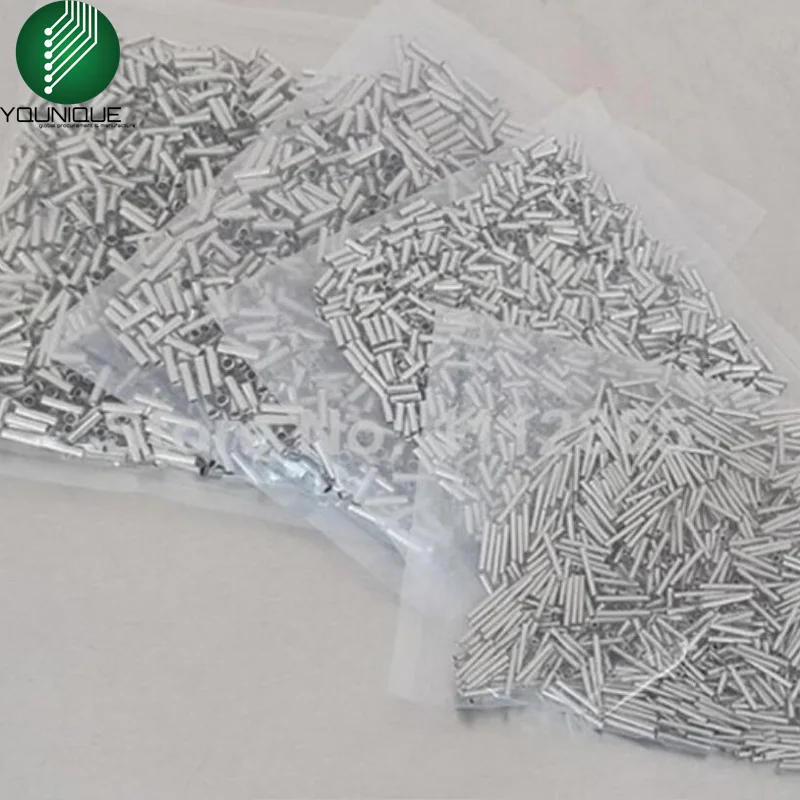 

Bare Terminal Tubular Wire Ends Ferrules 0.5/10 0.75/10 1.0/10 1.5/10 2.5/10 #22 #20#18 #16 #14 AWG [1000]