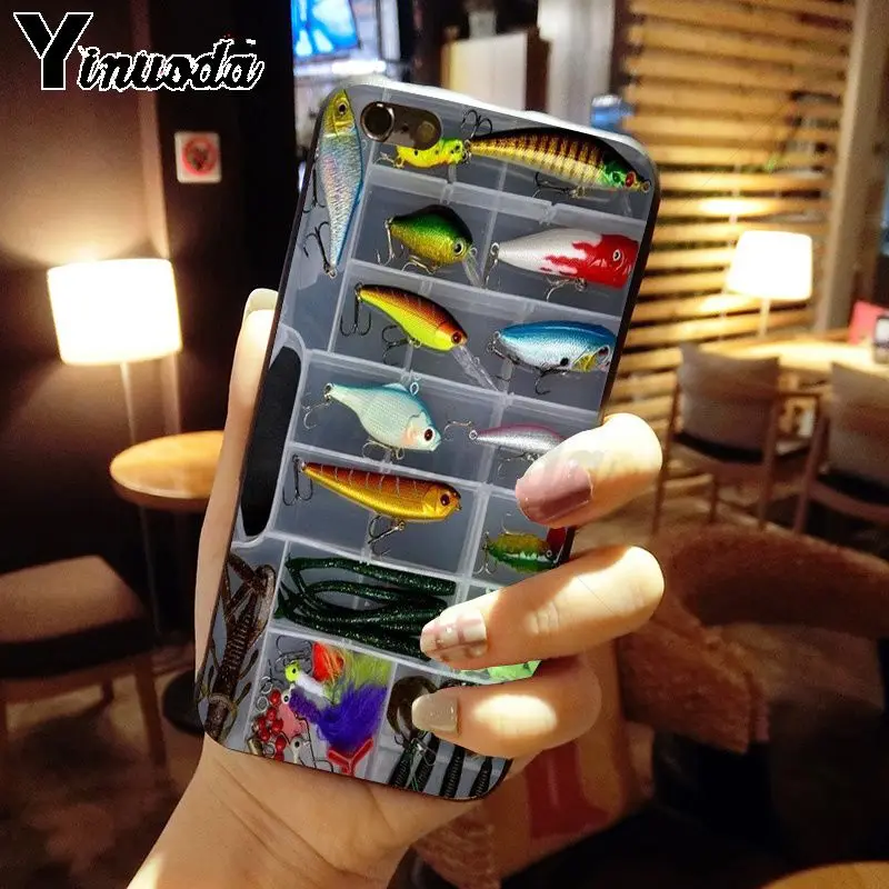 fish jump out of water Wood Fishing Tackle Box Fishing