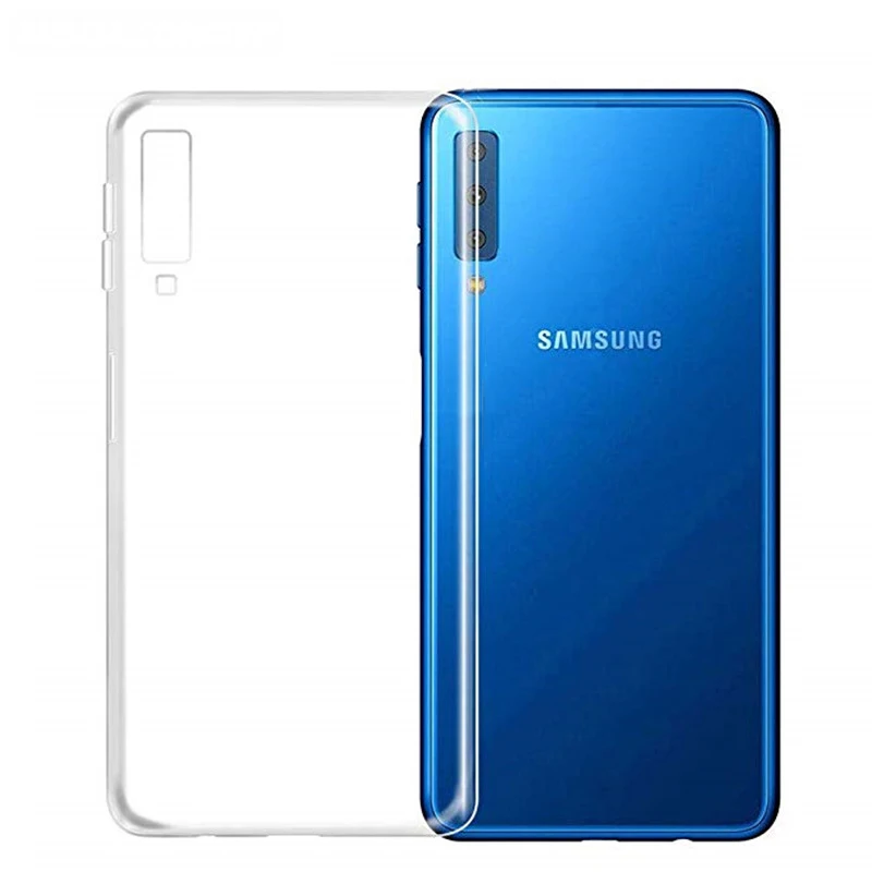 

For Samsung Galaxy A7 2018 Case 6.0" Transparent TPU Silicone Phone Case For Samsung Galaxy A7 2018 A750F A750 SM-A750F A 7 2018