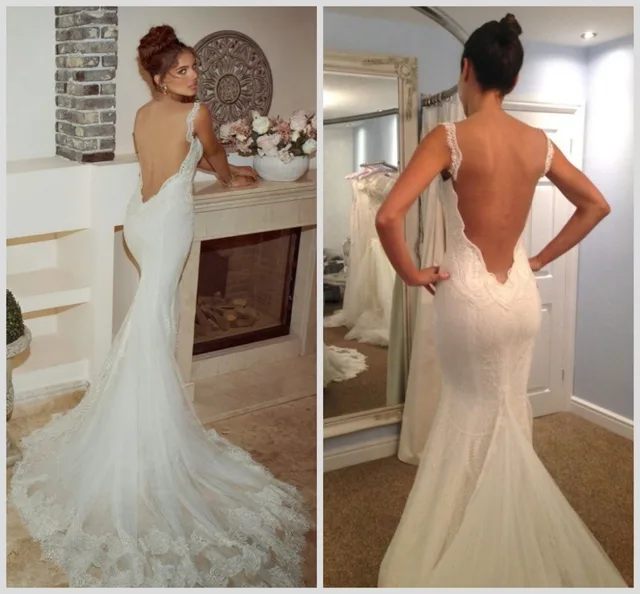 Low Back Wedding Dresses Galia Lahav 2015 Sexy Backless