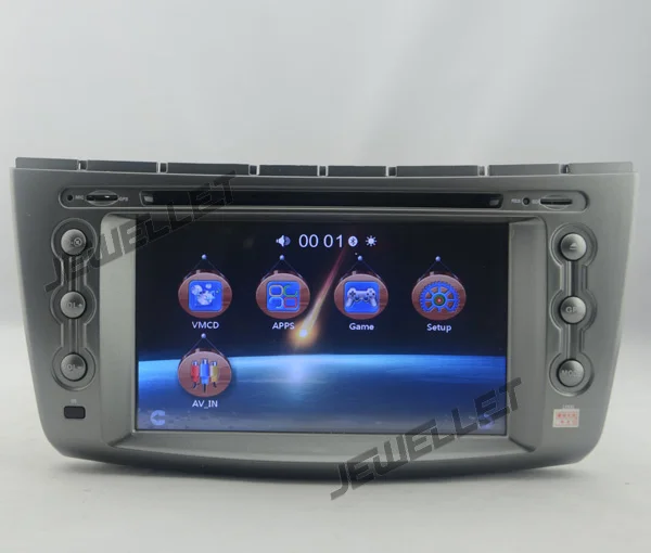 

Car DVD GPS radio Navigation for 2004-2010 Proton Gen-2 with Bluetooth and GPS radio map