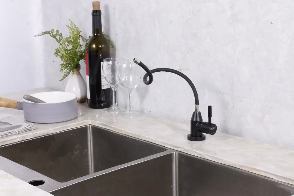 Flexible folding kitchen water filter tap 