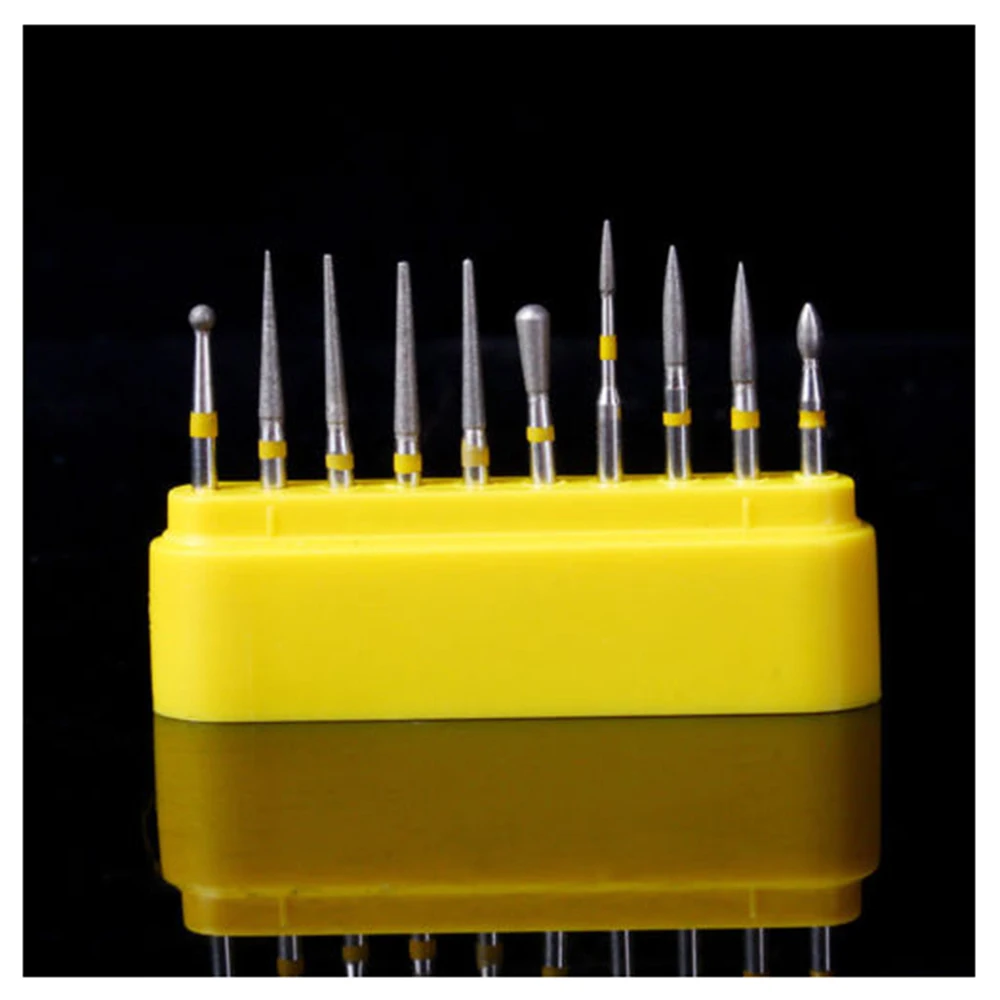 Useful Dental Diamond Burs FG Burs 1.6mm Drills for Inlay/onlay