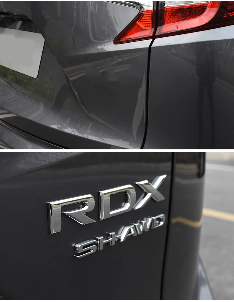 Lsrtw2017 Abs автомобильный хвост логотип наклейка планки для Acura RDX